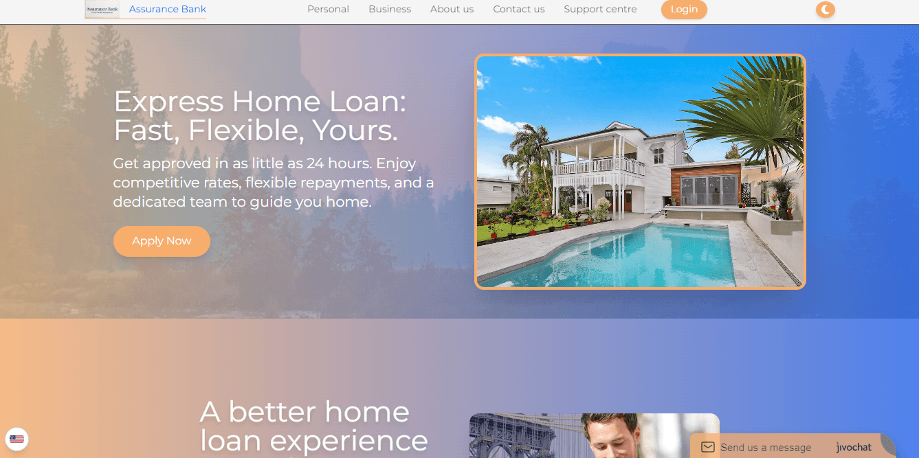 AssuranceBank screenshot