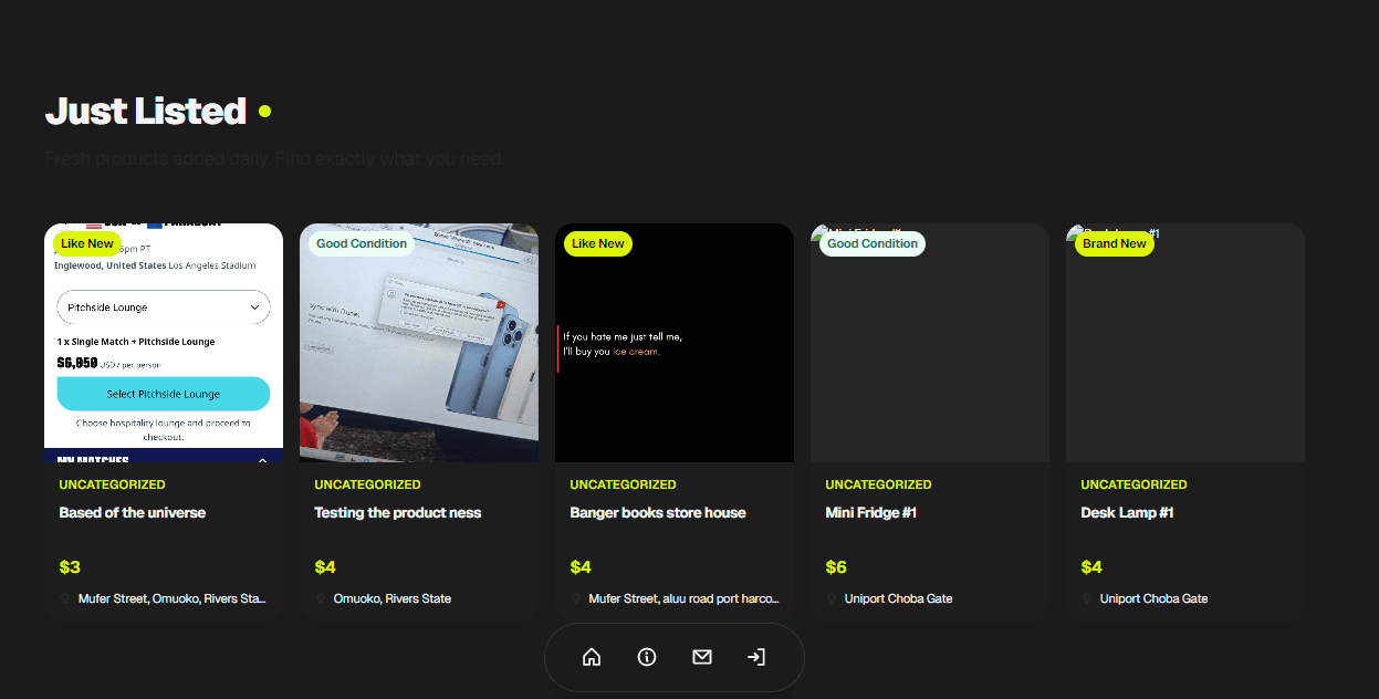 Campus MarketPlace screenshot